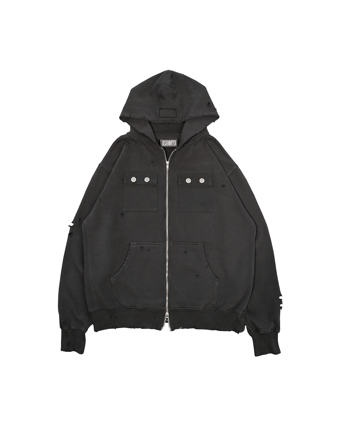 "BDU-6" Zip Up Hoodie